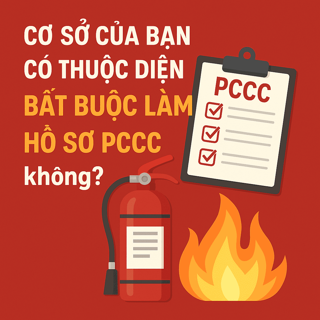 Cơ sở của bạn có thuộc diện bắt buộc làm hồ sơ PCCC không?