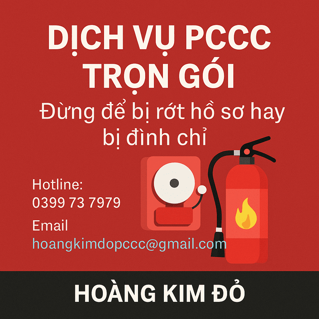 Dịch vụ PCCC trọn gói – Đừng để bị rớt hồ sơ hay bị đình chỉ